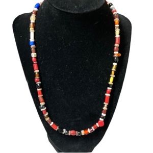 Native made beaded necklace